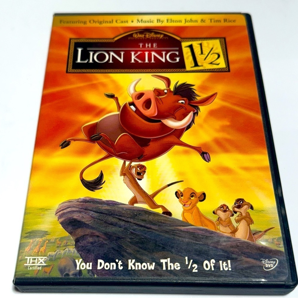 Disney’s The Lion King 1 1/2 You Don’t Know The Half of It DVD. 2 Disc Set